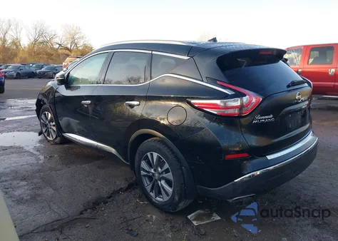 2015 Nissan Murano Sl из США, поврежденный, VIN 5N1AZ2MG8FN202802